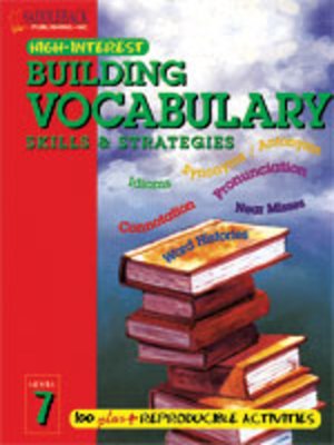 cover image of Building Vocabulary Skills and Strategies, Level 7